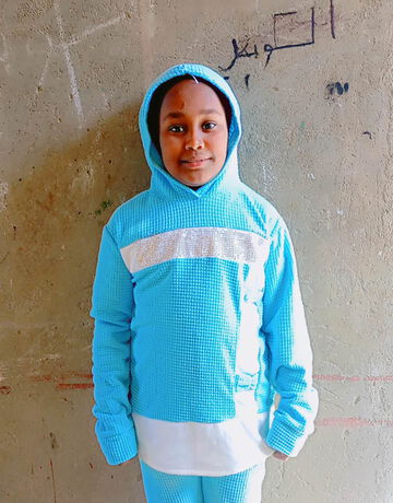 Khadija, 8 Jahre